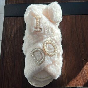 Never worn bridal slippers